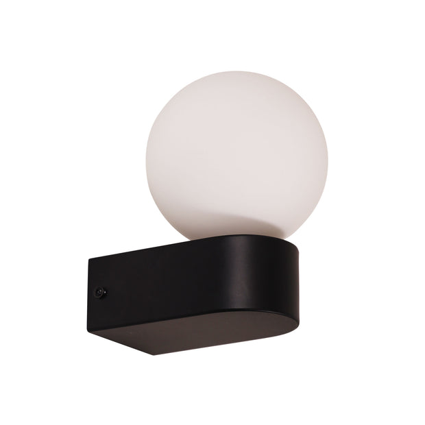 Minne Wall Light IP44 Black