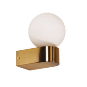 Minne Wall Light IP44 Satin Brass