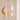 LANE Timber and White E27 Wall Light