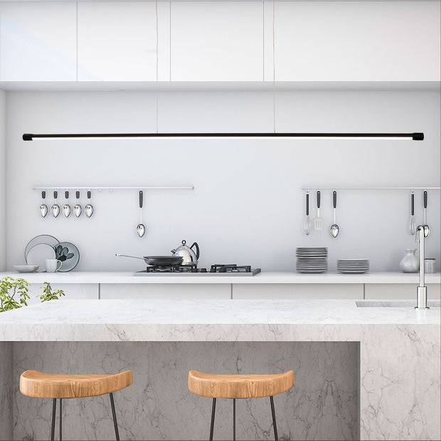 Edge 30w CCT LED 1500 Pendant Black