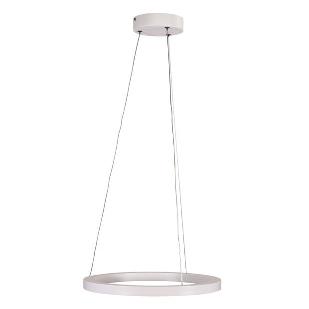 Nebula 40cm CCT LED Ring Pendant White