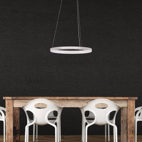 Nebula 40cm CCT LED Ring Pendant White