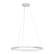 NEBULA 24w LED CCT 60cm White Ring Pendant
