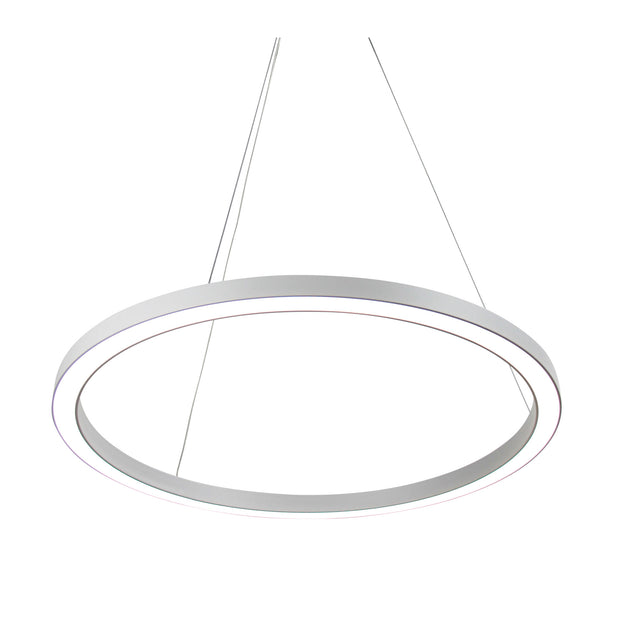 NEBULA 24w LED CCT 60cm White Ring Pendant