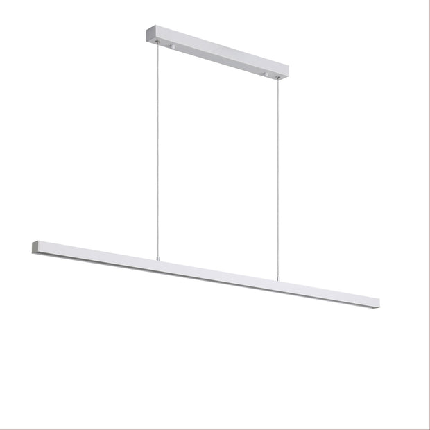 SHARD 1200mm 24w CCT LED Slimline White Pendant