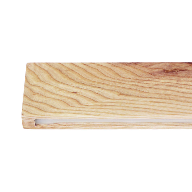 Langtoft Ash Wood TriColour LED Pendant