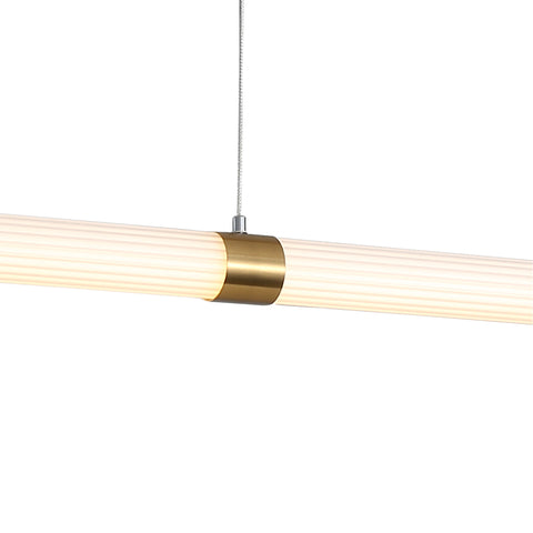 Maxwell 150 LED Pendant Satin Brass