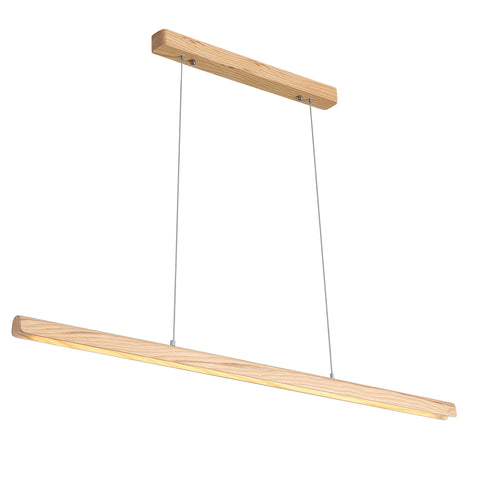 KERF 1500mm LED CCT Ash Wood Timber Pendant