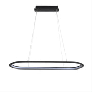 Ovale CCT LED Pendant Black