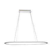 Ovale CCT LED Pendant White