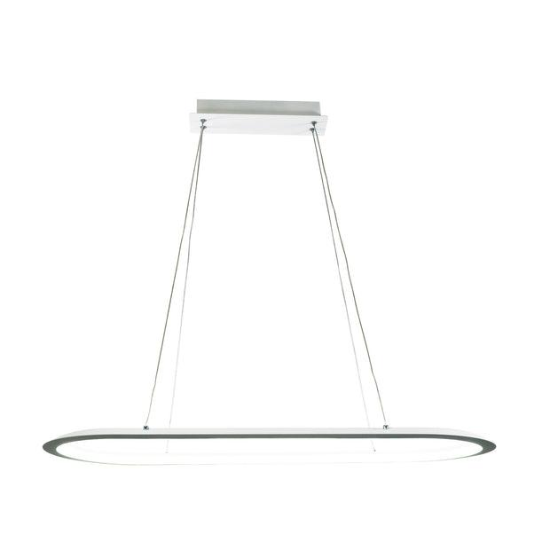 Ovale CCT LED Pendant White