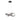 Spira CCT LED Pendant Black