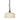 MINKA.27 Black and Antique Brass with Ribbed Opal Matt Glass E27 Pendant