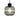 Miller 200 Single Pendant Clear and Black