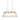 WAINSCOTT.4 4 Light Satin Brass Hampton Style Classic E27 Pendant