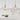 LUXE.130 Single Black and Satin Brass with Ribbed Amber Glass E27 Pendant
