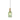 LUXE.130 Single Black and Satin Brass with Ribbed Green Glass E27 Pendant