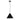 Conic 28 Pendant Black