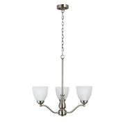 Rochester 3L Antique Brass Traditional Pendant