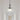 GASTON II Single Bronze with Frost Glass Shade Traditional Pendant