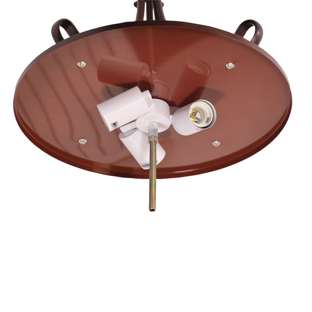 Gaston II 3lt Bronze Traditional Pendant