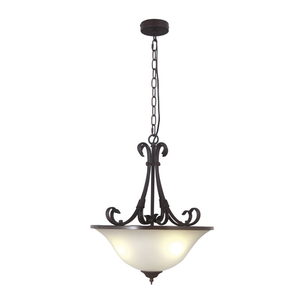 Gaston II 3lt Bronze Traditional Pendant