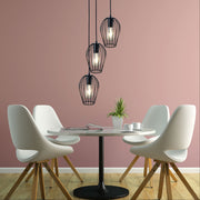 Olam 3 Light Cluster Pendant Black