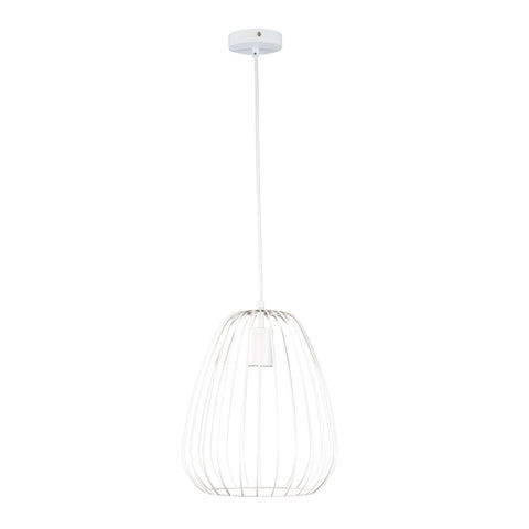 Pera 27 Single Pendant White