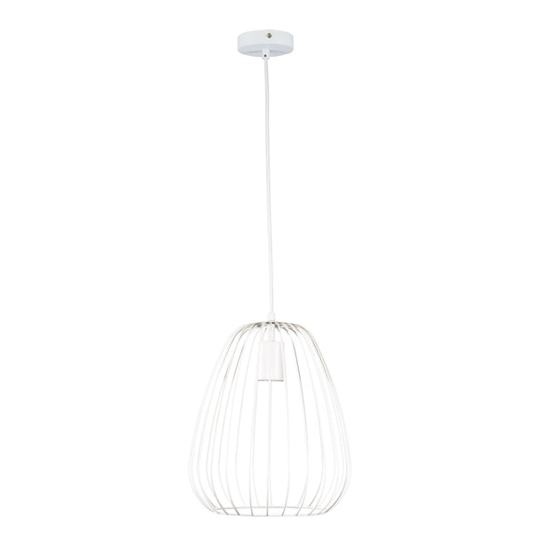 Pera 27 Single Pendant White