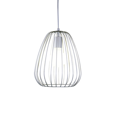 Pera 27 Single Pendant White