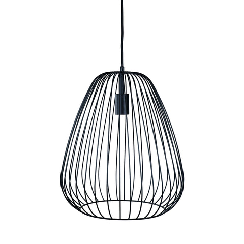 Pera 38 Single Pendant Black