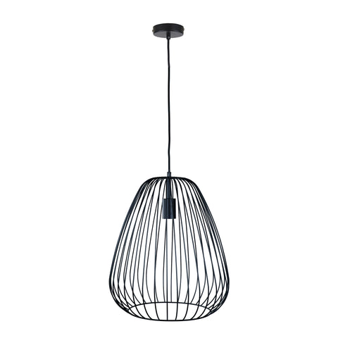 Pera 38 Single Pendant Black