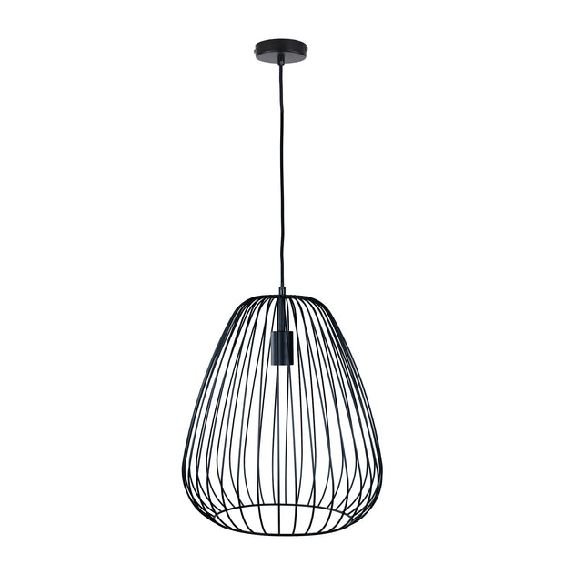 Pera 38 Single Pendant Black