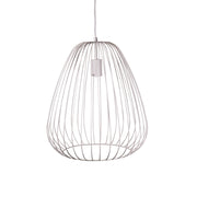 Pera 38 Single Pendant White