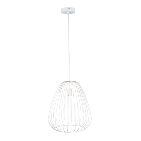 Pera 38 Single Pendant White