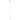 ALBANY 180cm White Cloth Cord with White Chain Suspension
