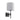 BELLA Black E27 Wall Sconce with Fabric Shade