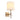 BELLA Bronze E27 Wall Sconce with Fabric Shade