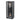 CHICAGO Twin E27 Clear Ribbed Glass Decorative Outdoor Wall Light