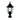HIGHGATE Post Top Black 60mm Head Only