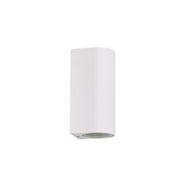 HERA White IP54 GU10 Up and Down Wall Light