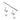 Baril 1m Track with 2x7w LED GU10 White Track Heads Single Circuit Kit