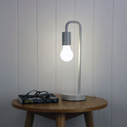 York Table Lamp Grey
