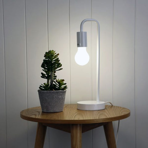 York Table Lamp White