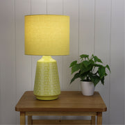 Moana 45 Table Lamp Yellow With Yellow Shade