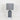 JENNY Grey Ceramic E27 Table Lamp