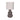 HOLLA.35 Grey Curvy Ceramic Table Lamp