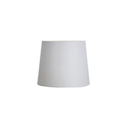 27cm Harp Mount White Linen Shade