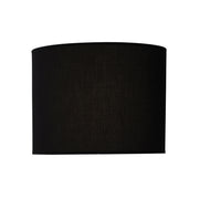 40cm Black Cotton Drum Shade