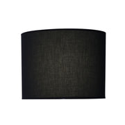 40cm Black Cotton Drum Shade